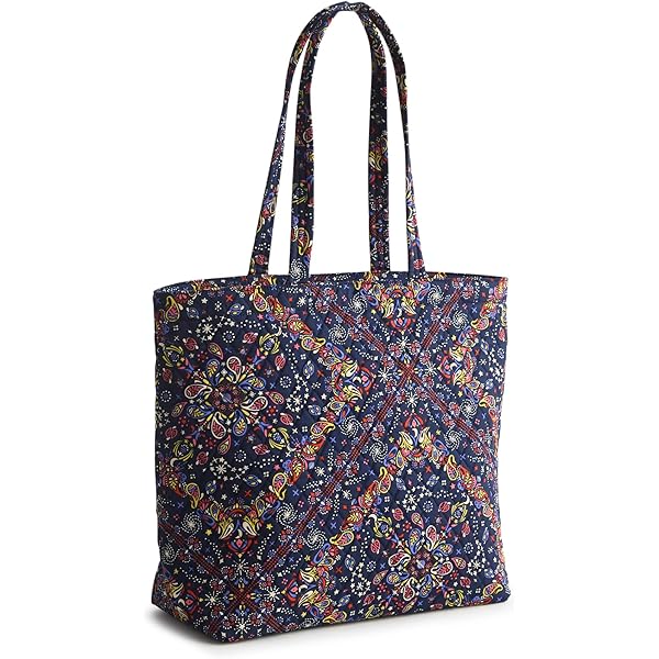プラシパラトカ 1枚 Amazon.com: Vera Bradley Women's Premium Cotton Original Zip Tote